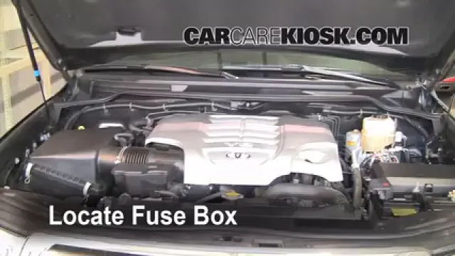 2008 Toyota Land Cruiser 5.7L V8 Fusible (moteur) Remplacement